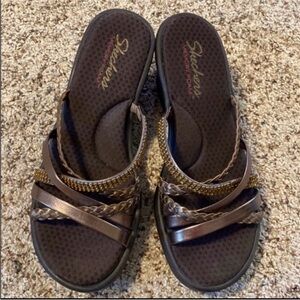 Skechers Dark Brown Women's Sandals